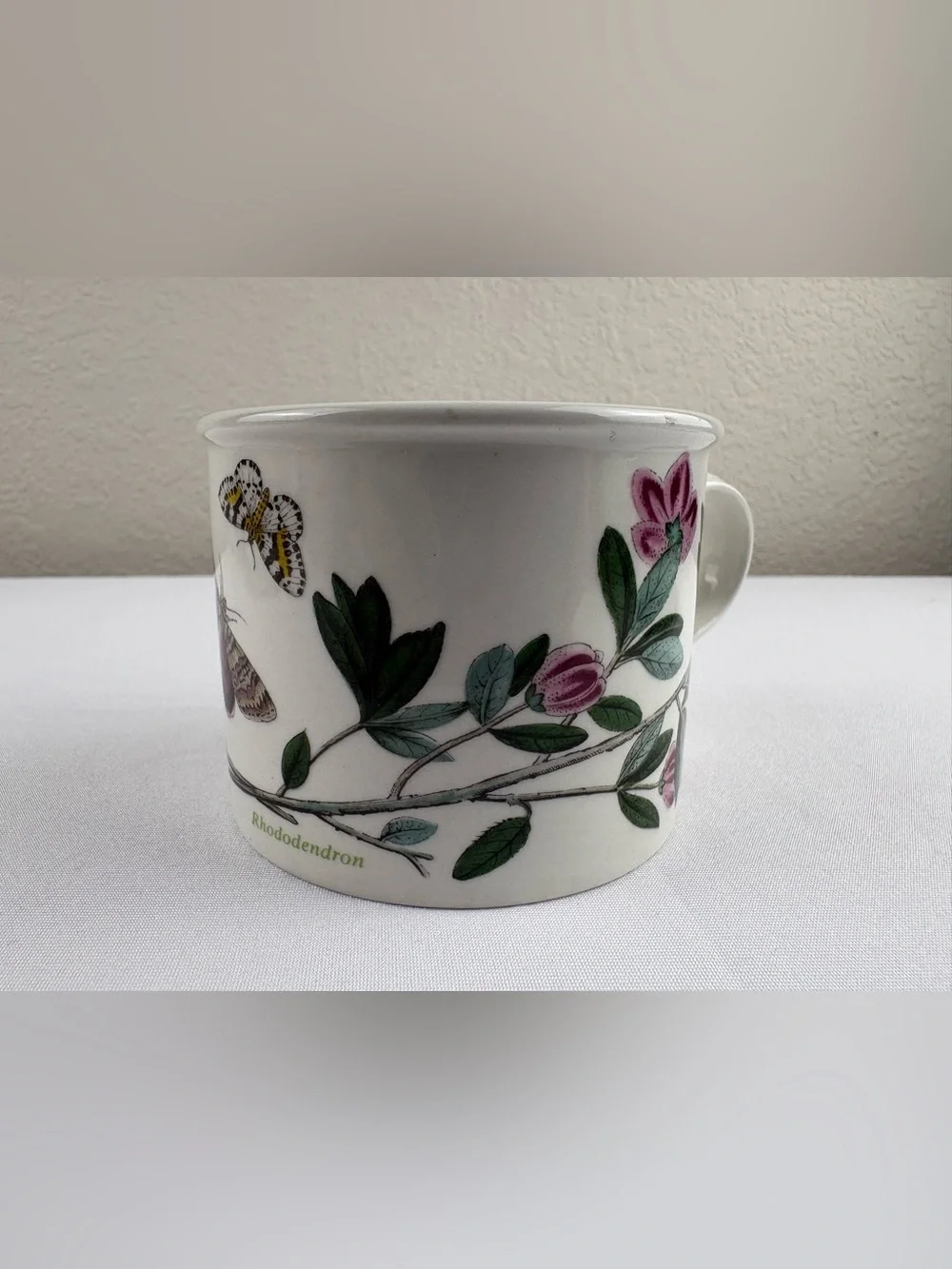 Set of Two Portmeirion Botanic Garden Teacup and Saucer Set.